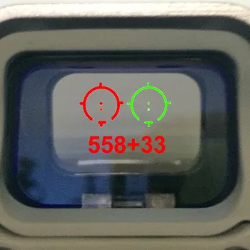 PPT medžioklės monokliai 558+33 3x didinamasis stiklas taikymo Sritis Akyse holografinio taikiklio raudonas žalias taškas taikymo sritis akyse raudoni taškai su STS Mount GZ2-0113 12551