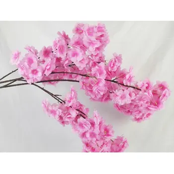 Pranešk apie netikrą Vyšnių Žiedų Gėlių Filialas Begonia Sakura Medžio Kamienas Renginio Vestuvių Medis Deco Dirbtinis Dekoratyvinės Gėlės 65735