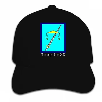 Print Custom Beisbolo kepuraitę TempleOS Tekstą, Logotipą Individualų Kepurę su Snapeliu bžūp 32481