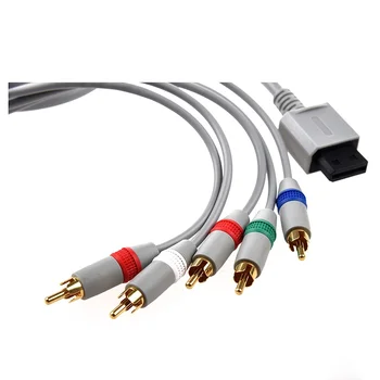 RCA component YPbPr audio video AV kabeliu 1,7 m, Nintendo Wii 80107