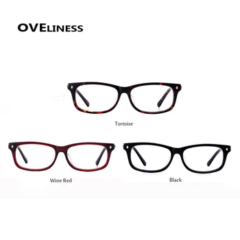 Retro Turas moterų akiniai rėmeliai moterų Optinis Acetatas akinių rėmeliai Trumparegystė Recepto Kompiuteriu, akiniai, akiniai 2020 m.