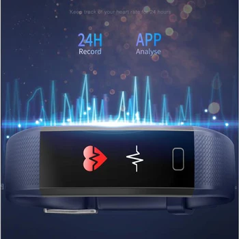 S5 Smart Spalvotas Ekranas Apyrankę Fitness Tracker vandeniui Širdies ritmo Monitorius Veikla, Kraujo Spaudimo Matavimo Smart Grupė