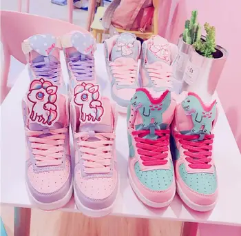 Saldus lolita anime cosplay, Anime, lolita batai animacinių filmų pelėsių rožinė princesė moterų batai aukštos padės studentų cosplay batai 117538