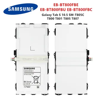 SAMSUNG Originalus Tablet EB-BT800FBE EB-BT800FBU/FMĮ 7900mAh baterija Samsung 