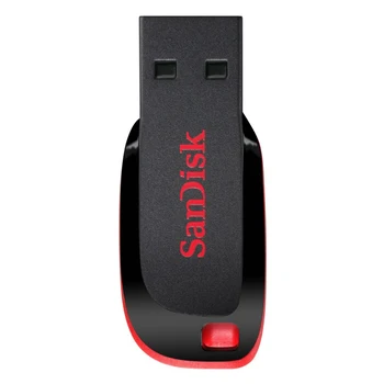 Sandisk Pendrive Atmintinė Cruzer Blade USB 16Gb 32Gb 64Gb 128 gb 