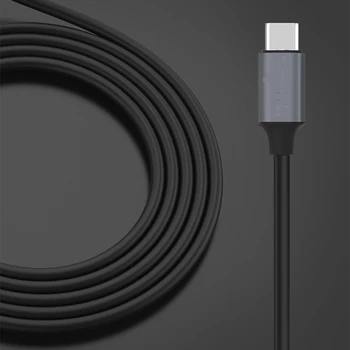 SeenDa 3A USB Telefono Kabelį su LED Skaitmeninis Ekranas TypeC Micro USB Duomenų Kabelį, Greito Įkrovimo 