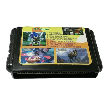 Sega Mega Drive Genesis konsolė 8 1 /9 1/11 1/ 13 1/13 į 1/18 1 16 bitų Žaidimų Kortelė