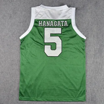 Siuvinėjimo Stiliaus Cosplay Kostiumų Shoyo Mokyklos Krepšinio Komanda Vienodas #5 Hanagata Replika Jersey Viršūnes Vyrams Sportinė Apranga 126101