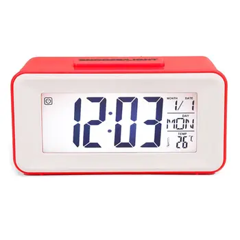 Skaitmeninis LED žadintuvai Studentų Laikrodžiai Su Savaitės Atidėti Termometras Žiūrėti Elektroninių Stalo Kalendorius LCD Stalas Laikmatis 20769
