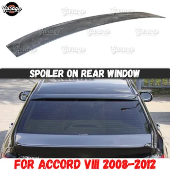 Spoileris ant galinio lango atveju Honda Accord 8 2008-2012 m. ABS plastiko baldakimu aero liejimo apdailos reikmenys, automobilių tiuningas 138704