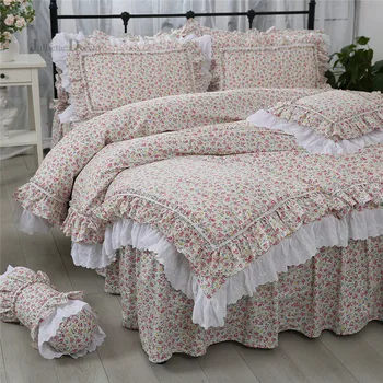 Super dobby spausdinti patalynės komplektas Sodas antklode padengti patalynės Karalienės lova nustatyti Pasirinktinį lova lapas nėrinių Pynimas užvalkalas lova, drabužių 25668