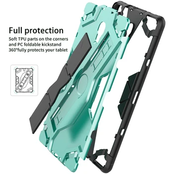 Tablet Case For Samsung Galaxy Tab 10,5 T590 T595 S4 10.5 T830 T835 S6 10.5 T860 T865 Sulankstomas atramą Rankena Hard Cover