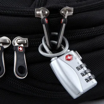 TANDT dviratį Pad lock derinys, Dviračių Dalys, Mini Ištraukiamas Laidas Kovos Vagystės kabelių Apsaugos Kodas Kabelinė Užraktas Slaptažodį bagažo