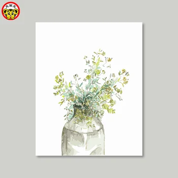 Tapybos numeriai meno dažų skaičių Augalų, gėlių šiuolaikinės mažų šviežių tapyba, jūsų svetainė yra elegantiškas ir moteriškas 140480