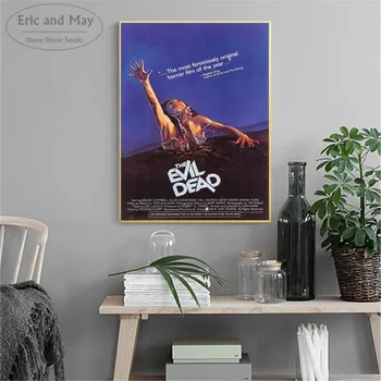 The Evil Dead Filmų, Plakatų ir grafikos Sienos meno Dekoratyvinis Nuotrauką Drobė, Tapyba Už Kambarį Namų Dekoro Neįrėminti