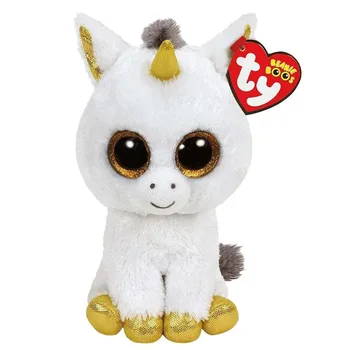 Tu Pliušinis Gyvūnų Lėlės Pegasus Baltas Vienaragis Minkšti Kimštiniai Žaislai, Su Žyma 6