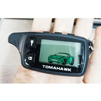 TW 9010 TW9010 LCD Nuotolinio Valdymo Mygtuką Pultelio rusijos dvipusis Automobilių Signalizacijos Tomahawk TW-9010 TW7000 D700 D900 lr950 S-700 S700 42202