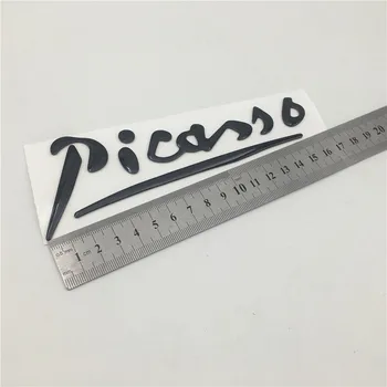 Už Citroen C3 C4 Xsara Picasso Emblema Galinė Bagažinė Bagažinės Raidžių Decal Pusėje Fender Logo Lentele