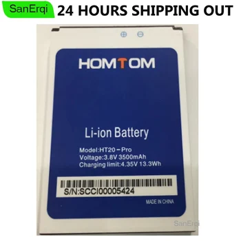 Už HOMTOM HT20 Pro HT20-Pro 3500mAh Baterija HOMTOM HT20 Baterija Baterijos