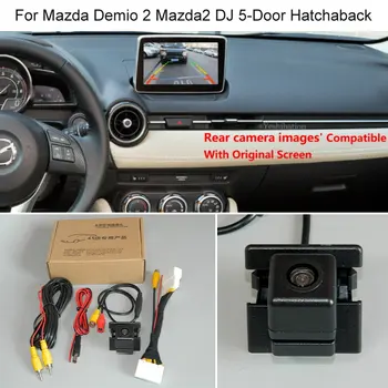 Už Mazda Demio 2 Mazda2 DJ 5 Durų Hatchaback Automobilio Galinio vaizdo Atvirkštinio Atsarginės Kameros RCA & Pradinį Ekraną, Suderinamą 103803