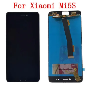 Už Xiaomi Mi 5 Ir Mi 5S LCD Ekranas Jutiklinis Ekranas skaitmeninis keitiklis Asamblėjos Pakeisti xiaomi Mi5 Mi5S LCD Ekranas Nemokamas pristatymas