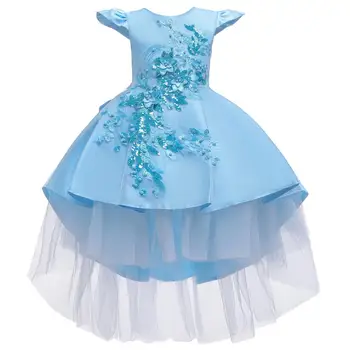 Vaikų Gėlių Modelio Suknelė Mergaitėms Princesė Suknelė Mergaitėms Kostiumų, Gėlių Mergaičių Vestuvių Suknelės Mergaitėms Šalis Suknelė vestidos 64126
