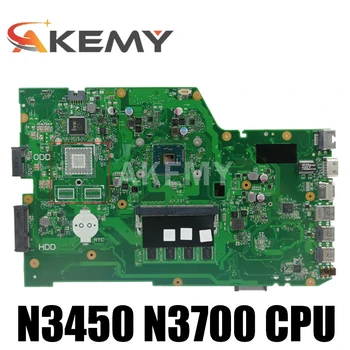 X751NA Plokštę Už ASUS X751NV X751NC X751N Nešiojamas Plokštė Celeron N3450 N3700 CPU, 4GB-RAM originalus Mainboard 10483