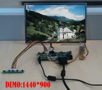 Yqwsyxl Kontrolės Valdyba Stebėti Rinkinys LP154W01-TLAJ LP154W01 TLAJ HDMI + DVI + VGA LCD LED ekrano Valdiklio plokštės Tvarkyklės
