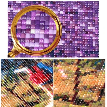 Zhuistar 5D Diamond voverė kvadratiniu Siuvinėjimo Kryželiu kalnų krištolas Mozaika, Tapyba Namų Dekoro Dovana gx