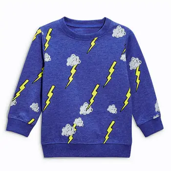 Šokinėja Metrų Tigras Šiltą Kūdikių Mergaitės Berniukai Megztinis marškinėliai Vaikams ilgomis Rankovėmis Viršūnes Medvilnės 2018 M. Žiemos Drabužių Prekės ženklo Drabužių