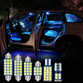 12v Klaida Nemokama Automobilių LED Lemputės Dome Skaitymo Lemputė bagažo skyriaus Tuštybės Veidrodis Durys Šviesos Mercedes Benz ML W164 ML350 ML320 Priedai