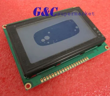 1PCS KS0108 Grafinis 128x64 LCD Mėlynas Apšvietimas EasyPIC5