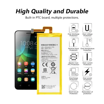 2550mah HB444199EBC+ Telefono Baterija Huawei Honor 4C C8818 CHM-CL00 UL00 U01 TL00H CHM - CL00 TL00H UL00 G Play Mini + Įrankiai