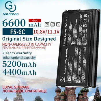 4400mah 11.1 v 6 Ląstelių Nešiojamas Baterija Asus A32-F5 F5 F5GL F5C F5M F5N F5RA F5RI F5SL F5Sr F5V F5VI F5VL X50SL X50RL X50V X59