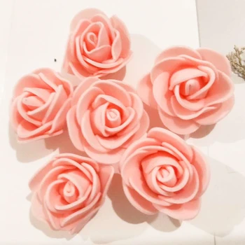 500 Vienetų Meškiukas Rožių 3cm Putų Vestuvių Dekoratyvinės Gėlės Kalėdų Dekoro Namai 