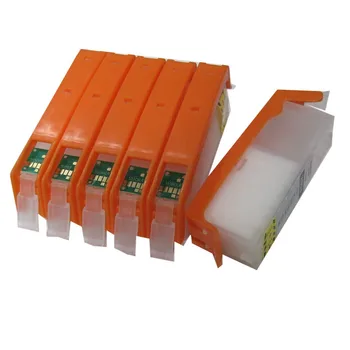 6 spalvų SGN-470 470 470 cli-471 daugkartiniai rašalo kasetė su pernament chip canon PIXMA MG7740 TS8040 TS9040 spausdintuvą