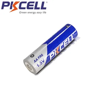 8pcs PKCELL 1,5 V FR6 L91 AA LiFeS2 fr14505 baterija 3000MAH 14.5*50.5 MM 15years Mobiliųjų Telefonų, Walkman, vaizdo Kameros