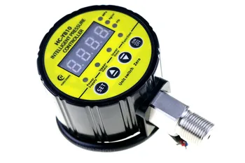 AC220V 40 MPA Skaitmeninis elektros susisiekti slėgio matuoklis skaitmeninis slėgio matuoklis radial nuotėkio trumpo jungimo apsauga