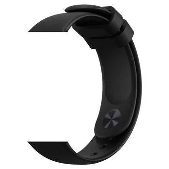 Allcall GTA Smartwatch Juosta, Silikono Dirželis vientisos Spalvos Watchband Juoda Mėlyna Rožinė