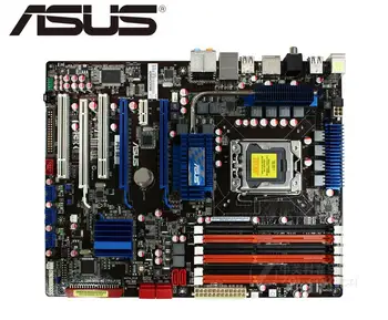 ASUS P6T SE originalus plokštė X58 DDR3 LGA 1366 USB2.0 SATA II 24GB X58 NAUDOJAMAS KOMPIUTERIO Darbastalio Plokštė