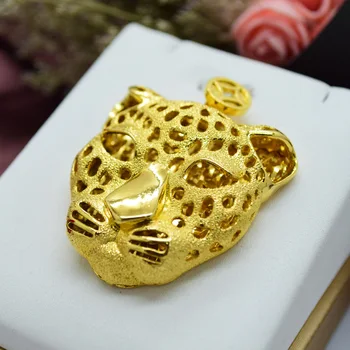 Auksu Leopardas su Mados Karoliai Rankų darbo Aukso Papuošalai