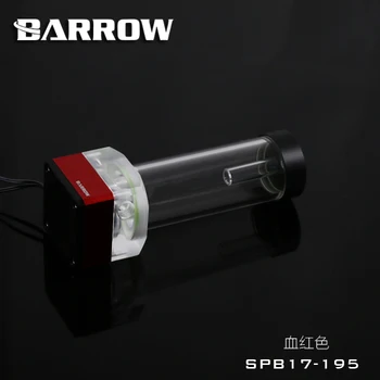 Barrow SPB17-195 RGB Led PWM Vandens Aušinimo Siurblys 17W 960L Raudona