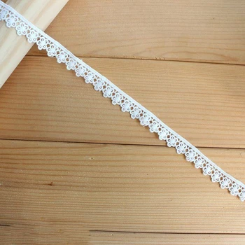 Cusack 3 metrų 2 cm nuo Balti Nėriniai Apdailos Juostelės Aplikacijos už Dress Kostiumai Namų Tekstilė 