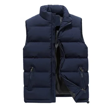Drop laivyba 2018 naujas žiemos vyrų wasitcoat rankovių žiemos gobtuvu striukė outwear paltas M-3XL AXP145