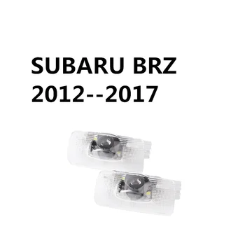 Dėl Subaru BRZ Forester SJ SK Legacy Outback XV Inpreza Tribeca 2 vnt Automobilių Durų, Šviesos, Šešėlių Projektoriaus Lempa Sveiki Žibintai