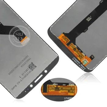 Ekrano Motorola Moto E5 LCD Ekranas Jutiklinis Ekranas skaitmeninis keitiklis, Pilnas komplektas Skirtas Moto E5 Plus Ekranas LCD XT1944-4 XT1944-1