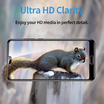 ESR Ekrano apsaugos Huawei P20 Pro Grūdintas Stiklas 3X Stipresnis 9H 3D Išlenkti Pilnas draudimas Kovos su Blue-ray Stiklo Raštas Flim