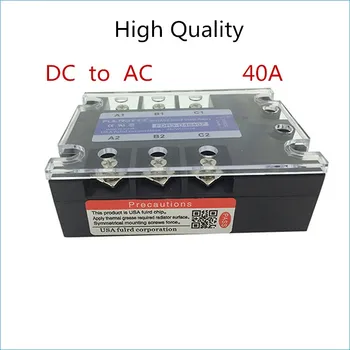 FDR3-D4840Z AC480V 40A DC kontrolės KINTAMOSIOS trifazės (Solid state relay SSR ac tris su šilumos kriaukle