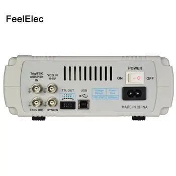 Feeltech FY6600-60MHz Aukšto Tikslumo Skaitmeninis Valdymas Dual-channel DDS Funkcija/Savavališkai Signalo Generatorius