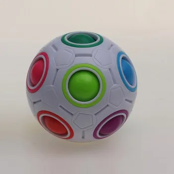 Fidget žaislai Streso Atsarginiais Rainbow Magic Ball Plastiko Kubo Pasukti Dėlionės, Žaislų, popit figet žaislai plonas антистресс paprasta dimple